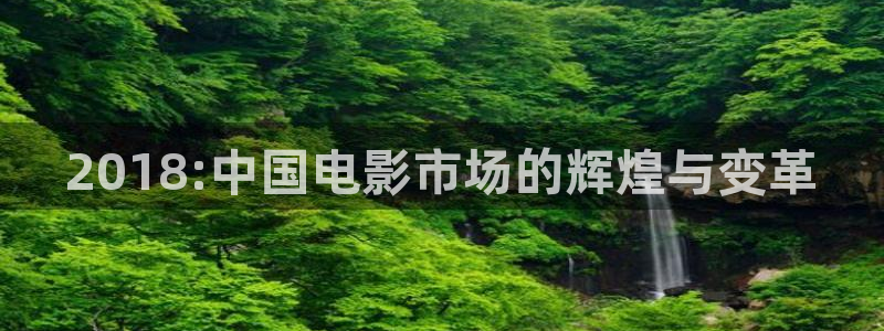 午夜宅男视频免费在线观看：2018:中国电影市场的辉煌与变革